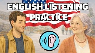 Learn English 🇺🇸 English Listening Comprehension - The Sunday Market