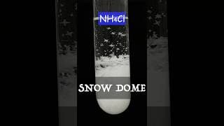 美しすぎる再結晶（塩化アンモニウム）#science #chemistry #experiment #実験