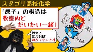 【高校化学】鎮まれ内なる陽キャ「原子の構造」