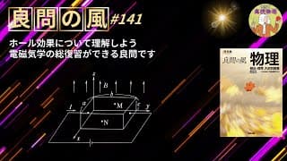 【良問の風141】ホール効果について理解をしよう。東工大物理出身の私が詳しく説明します #大学受験 #微積物理 #高校物理