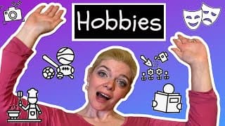 Hobby Vocabulary: Learn How to Talk about Hobbies in English! 🎭⚽️ 📚 🎾 📸 趣味の語彙: 英語で趣味について話す方法を学びましょう!