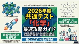 2026共通テスト 化学【第１日程】