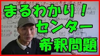 濃度55センター【濃度相似法】メソ研　32.0％の塩酸を希釈して、そのモル濃度を求める