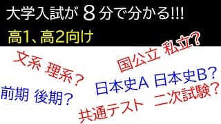 大学入試がわかる動画「国公立と私立」「前期と後期」「文系と理系」の違いなどを解説【概要欄にドラゴン桜についての補足あり】
